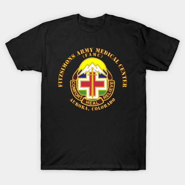 Fitzsimons Army Medical Center - Aurora Colorado T-Shirt by twix123844